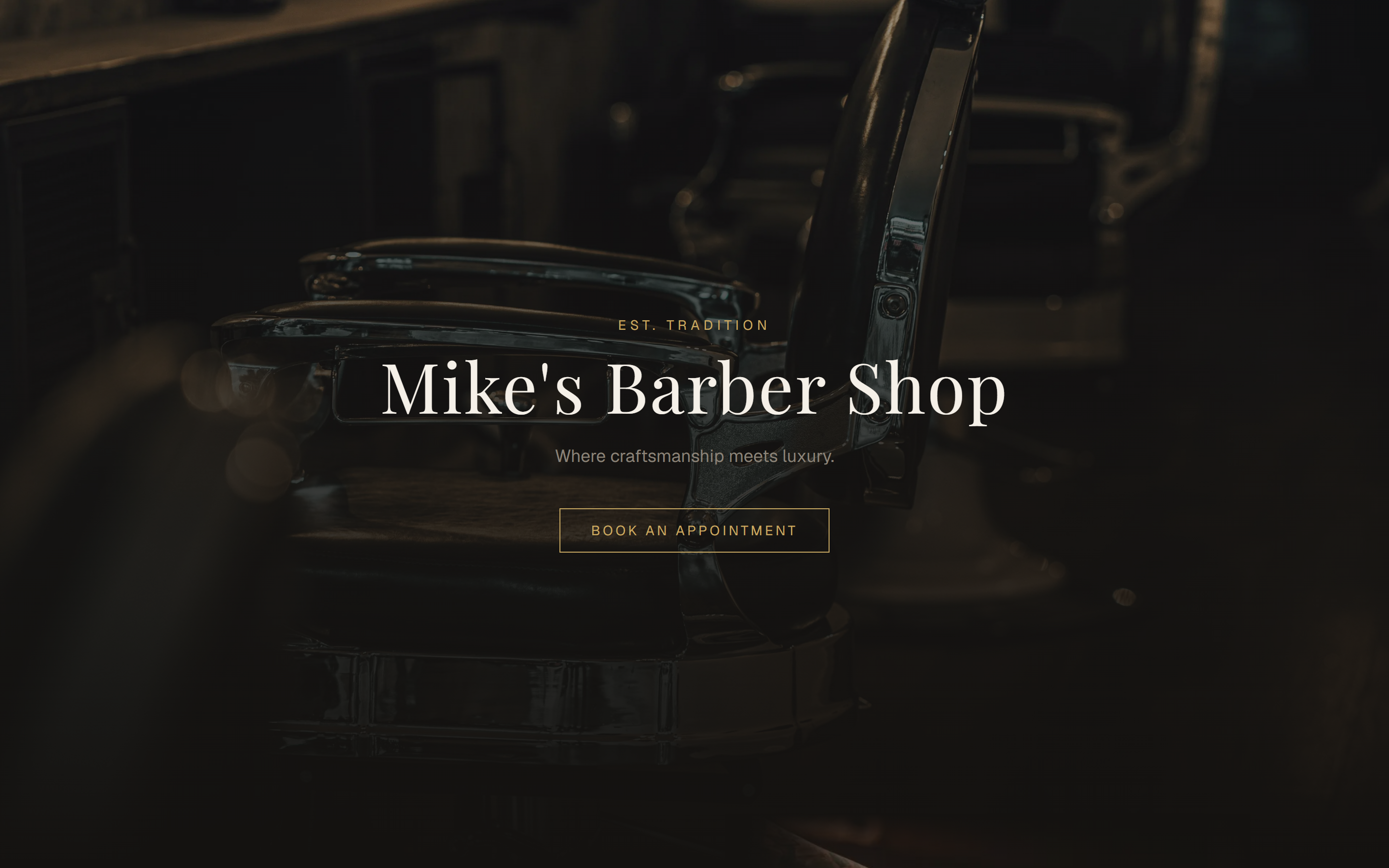 barberco-web landing page
